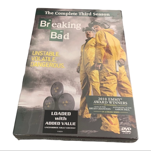 NWT Breaking Bad: The Complete Third Season DVD Video uncensored bonus content - Picture 3 of 3